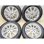中古タイヤ スタッドレスタイヤ ホイールセット 4本セット 205/55R16  　 MILLOUS 16x6.5 48 114.3-5穴 ブリヂストン ブリザック VRX2