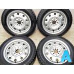 中古タイヤ スタッドレスタイヤ ホイールセット 4本セット 185/60R15 TOPY V13 15x5.5 100/114.3-4穴 ダンロップ ウィンターマックス WM02