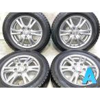 中古タイヤ スタッドレスタイヤ ホイールセット 4本セット 195/65R15  エクシーダ 15x6.0 43 114.3-5穴 DUNLOP ウィンターマックス WM02