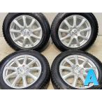 中古タイヤ スタッドレスタイヤ ホイールセット 4本セット 225/60R17 DUFACT 17x7.0 48 114.3-5穴 ダンロップ ウィンターマックス SJ8
