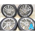 中古タイヤ スタッドレスタイヤ ホイールセット 4本セット 225/50R18 日産純正 18x7.5 45 114.3-5穴 ダンロップ ウィンターマックス WM02