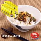 【ゆうパケットでお届け！】氷見牛供給元「牛勝」富山県産氷見牛　氷見牛ふりかけ30g×10袋