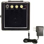 ARIA AG-05+汎用アダプターKC AD-9V/500mA アリア ミニアンプ 電池駆動可