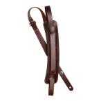 D’Addario 19JL01 JOHN LENNON LETHER STRAP BROWN ジョン レノン レザー ギター ストラップ ダダリオ