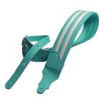 Franklin HR-SG-W Seafoam Green 本革 ギターストラップ レザー ストラップ Hot Rod Padded Guitar Strap