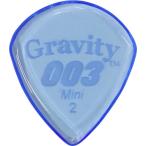 GRAVITY GUITAR PICKS G003M2P/・ -Standard(Mini)- [2.0mm/Blue] アクリル