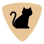 Live Line LUP5-9 BLACK CAT кошка рисунок натуральная кожа укулеле pick / почтовая доставка отправка * наложенный платеж не возможно 