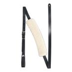 Martin 18A0175 Black Martin плечо накладка есть Vintage кожа гитара ремешок 