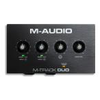 M-Audio M-Track Duo コンボ入力2系統 ファンタム電源搭載 48-KHz 2チャンネル USBオーディオインターフェース