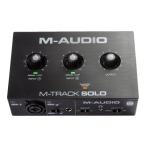 M-Audio M-Track Solo コンボ入力 ファンタム電源搭載 48-KHz 2チャンネル USBオーディオインターフェース