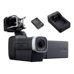 ZOOM Q8(追加充電式リチウムイオンバッテリー/BT-03b + BT-03b充電器/LBC-1付) マイクカプセル交換型ビデオカメラ