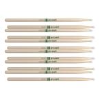 [6ペア]ProMark TXR5BN ヒッコリー The Natural ナイロンチップ ドラムスティック プロマーク