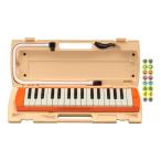 YAMAHA P-32EO オレンジ ピアニカ 鍵盤ハーモニカ x1台(ドレミシール付)