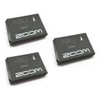 ZOOM BT-02×3(箱無しアウトレット/未使用新品) ハンディビデオレコーダー『Q4/Q4n』用の充電式リチウムイオンバッテリー