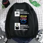  футболка long T Never jesusne балка ji- The s Корея мода hip-hop hip-hop Корея oru коричневый n.. готический Gothic and Lolita визуальный серия ограниченное количество 