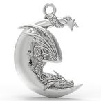 Yahoo! Yahoo!ショッピング(ヤフー ショッピング)ネックレス 三日月 ドラゴン 龍 ムーン moon アクセサリー メンズ レディース ユニセックス ジュエリー スタイル お洒落 ヒップホップ レゲエ 在庫限り