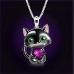  колье кошка розовый циркон кошка Chan кошка CAT шея аксессуары hip-hop ювелирные изделия драгоценности jewel Reggae Club CLUB мужской для мужчин и женщин 