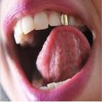 Yahoo! Yahoo!ショッピング(ヤフー ショッピング)シングル ゴールド  グリルズ GRILLZ ニヤリでインパクトMAX ユニセックス サイズ 金歯 アクセサリー