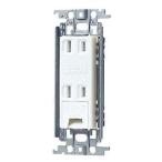 (10個セット)コスモワイドアース付ダブルコンセント WTF1532WK パナソニック