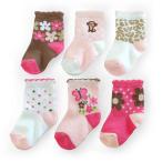 ショッピングカーターズ carter'sカーターズ　ガールズベビーソックス靴下６足セット・３/１２ヶ月【0405_キッズ・ベビー・マタニティ】【送料無料_spsp1304】【RCPfashion】【RCP】