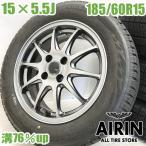 185/60r15 ZACK JP-202 Vitz GR спорт Vitz Corolla Axio Corolla Fielder Vitz hybrid б/у шина 