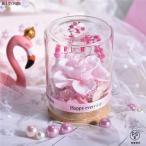 母の日 ギフト り プリザーブドフラワー ドライフラワー ガラス 永遠の花 オシャレ 父の日 卒業祝い ボトル 誕生日 記念日 ラッピング済み
