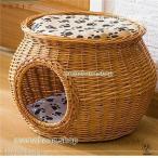  ротанг кошка house купол type домашнее животное bed глициния плетеный ротанг домик для кошек 2 этаж кошка ... домашнее животное house кошка клетка кошка корзина ne -тактный . собака 