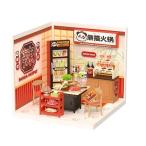 ROBOTIME Panda Hot Pot[DW020]Rolife super klieita- серии ( комплект для сборки )( английская версия товар )
