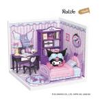 ROBOTIME(..... ) черный mi. bed салон [DWL03]Rolife super klieita- серии ( комплект для сборки )[ Sanrio ]