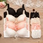 ブラジャー ブラ ショーツ セット 上下セット かわいい ドット 水玉 レディース 下着