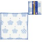 「ありがとうございます」 梅小紋 かや織り台ふきん 【ご注文単位100枚以上】