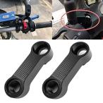 バックミラー用 ミラーホルダー オフセットホルダー アルミ 8mm 正ネジ オフセット40mm