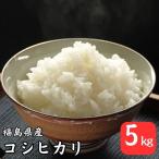 米 5kg 令和6年産 福島県産コシヒカリ 白米 5kg(5kg×1袋) 送料無料 お試し お米 5kg (沖縄・離島 別途送料+1100円)