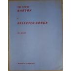 （古本）THE YOUNG BARTOK 1 SELECTED SONGS D.DILLE BOOSEY&amp;HAWKES A58047