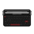AJAZZ日本公式 AF84 メンブレンキーボード 84キー 2モード ワイヤレス Bluetooth タイプライター風 黒色