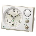 ショッピング目覚まし時計 野鳥の声で朝をお知らせ　連続秒針　リズム時計　クオーツ　目覚まし時計/日本野鳥の会　めざまし時計 401/8RM401SR03