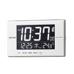 * ритм часы /AC тип блока питания .. двоякое применение радиоволны цифровой часы цифровой датчик времени / Roo ktejitoD209 сигнализация есть календарь ночь тоже видно температура / белый 8RZ209SR03