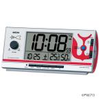 SEIKO( Seiko ) цифровой радиоволны глаз ... часы / Ultraman 55 anniversary commemoration RAIDENlaiten большой громкость сигнализация звук 20 вид температура влажность отображать /CQ165S( брать )