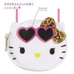 サンリオキャラクターズ SANRIO ハローキティ/ショルダー付 コインケース ネックポーチ レトロ ギャル リボンヒョウ CR-131323/クラックス