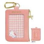  Sanrio герой z футляр для карточек имеется чехол для пропуска kalabina есть карта inserting сумка ..... Hello Kitty CR-132274/k Lux 