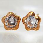 Yahoo! Yahoo!ショッピング(ヤフー ショッピング)キュービック/K18ピンクゴールド　チェリーブロッサム　ピアス　（代引不可）