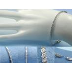 ショッピングDays Pure Days ピュアデイズ/スターリングシルバー キュービック スタイリッシュ ベネチアン ブレスレット レディース　PD-075