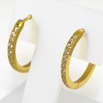 Yahoo! Yahoo!ショッピング(ヤフー ショッピング)ステンレス/ワンタッチピアス　フープピアス/2mm×16mm　ゴールドカラー　金属アレルギー　ノンアレルギー　PWMS-11-2X16-GD（取）　プラタ