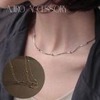  колье ajiro accessory хирургический нержавеющая сталь Sune -k цепь аллергия соответствует Gold серебряный не ржавеет простой популярный N007