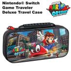 【Nintendo SWITCH】 ニンテンドー スイッチ ケース スーパーマリオ オデッセイ デラックス トラベル ケース キャリングケース スイッチライト、有機EL対応
