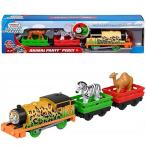 [Fisher-Price ] паровозик Томас грузовик тормозные колодки животное party pa-si-Thomas & Friends Trackmaster, Animal Party Percy Plarail 