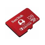 [Sandisk] Nintendo переключатель 128GB microSDXC карта памяти Mario UHS-I microSDXC Card for Nintendo Switch SDSQXAO-128G-GNCZNSD microSD карта 