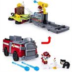 Yahoo! Yahoo!ショッピング(ヤフー ショッピング)【Paw Patrol】 パウパトロール マーシャル 変形 2-in-1 プレイセット Ride 'N' Rescue おもちゃ/プレゼント/誕生日/クリスマス/消防車/ファイヤートラック