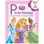 【Disney Princess 】 ディズニープリンセス 英語絵本 Disney Princess P Is for Princess 英語教材/アルファベット/仕掛け絵本/単語