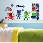 【Roommates】【PJ Masks 】 しゅつどう！パジャマスク ウォールステッカー デカール/RMK3586SCS /ウォールシール/壁用/壁紙/ルームメイツ/はがせる
